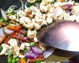 A picture of step 8 of Veg biryani.