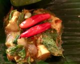 Foto langkah ke 5 dari resep Pepes Tahu Udang Kemangi.