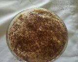 Gambar langkah 5 resipi Chesekut Tiramisu.