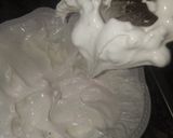 A picture of step 1 of Meringue cookies 😍.