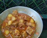 A picture of step 4 of Jackfruit Potato Curry.