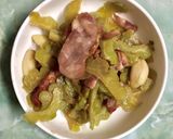 รูปขั้นตอนการทำที่ 3 ของ มะระผัดเบคอน🌵🥓🥓