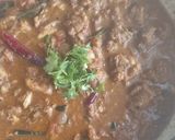 A picture of step 7 of Varuthu araitha country chicken gravy.