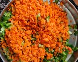 A picture of step 2 of Paneer Manchurian.