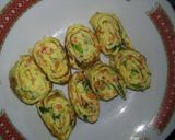 Foto langkah ke 4 dari resep Egg Roll Vegetable.