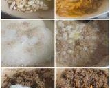 A picture of step 7 of Chikoo halwa.