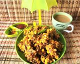 A picture of step 4 of Crispy Corn, Bell Pepper, and Onion Fritters – Corn Capsicum Onion Fritters – Monsoon Munching – Ready in 15 Minutes.