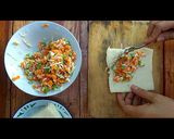 Foto langkah ke 3 dari resep Roti Goreng Sayuran.