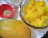 A picture of step 1 of Mango murabba (totapuri).