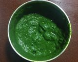 A picture of step 3 of Spinach Rice.