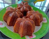Foto langkah ke 10 dari resep Bolu karamel kukus (bolu sakura).