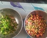 A picture of step 2 of Healthy Salty Veg Cake.