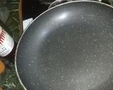 A picture of step 1 of Pizza Dhokla.