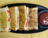 वेज सैंडविच (veg sandwich recipe in Hindi) रेसिपी चरण 3 फोटो