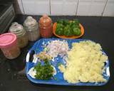 Stuffed green capsicum recipe step 1 photo