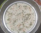A picture of step 2 of Shahi Amiri Dhokla.