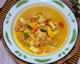 Foto langkah ke 5 dari resep Tongseng Ayam Tahu Santan.