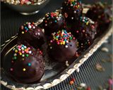A picture of step 5 of Homemade Chocolate Paan ball Mukhwas.
