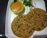 लहसुन का पराठा (Lahsun ka paratha recipe in hindi) रेसिपी चरण 4 फोटो