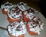 A picture of step 2 of Strawberry muffins.