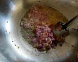 A picture of step 2 of Peas Paneer Curry.