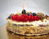 Fehércsokis Diótorta recept fázis 7 fotója