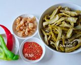 Hình bước làm 1 của món CÁ cơm than kho dưa môn