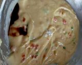 A picture of step 3 of Orange Tutti Frutti Muffins.
