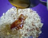 A picture of step 3 of Granola bars.