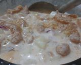 A picture of step 4 of Dahi bhallay❤🥰.