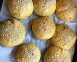 Aszalt paradicsomos, tönkölylisztes puha házi zsemle 🍔🍅😋👌🏽🥰 recept fázis 4 fotója