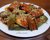 Foto langkah ke 3 dari resep Terong Teri Balado.