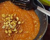 A picture of step 6 of Sabhudana Halwa.