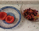 Foto del paso 11 de la receta: Ensalada de aguacates, tomates y huevos rellenos