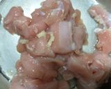 Foto langkah ke 1 dari resep Ayam crispy saus madu (dakgangjeong).