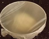 A picture of step 4 of No Knead Yeast Rolls.