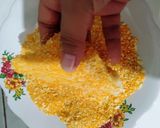 Foto langkah ke 5 dari resep Roti tawar goreng isi kacang manis.