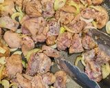 A picture of step 5 of Traditional English devilled lamb kidneys.
