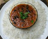 A picture of step 4 of Rajma chawal.