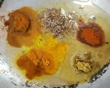 A picture of step 5 of Moong dal kofta curry.
