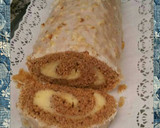 Foto del paso 15 de la receta: Brazo de gitano de nueces y crema pastelera