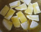 A picture of step 3 of Palak Paneer.