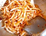 Foto langkah ke 1 dari resep Tumis sawi putih pedas kimchi.
