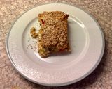 A picture of step 4 of Crustless Cheese Pie with Herbs and Sesame.
