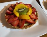 Foto del paso 7 de la receta: Tarta de frutas y crema pastelera sin gluten