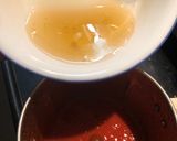 A picture of step 3 of Flirty Strawberry Panna cotta.