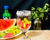 वॉटरमेलन ग्रेप्स मोजीतो (watermelon grapes mojito recipe in Hindi) रेसिपी चरण 3 फोटो