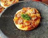 Foto langkah ke 10 dari resep Pizza Tanpa Ulen/Knead (Teflon dan Oven).