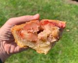 Foto del passaggio 10 della ricetta Crostata di Frangipane e Rabarbaro