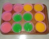 Foto langkah ke 2 dari resep Puding kaca bulan.